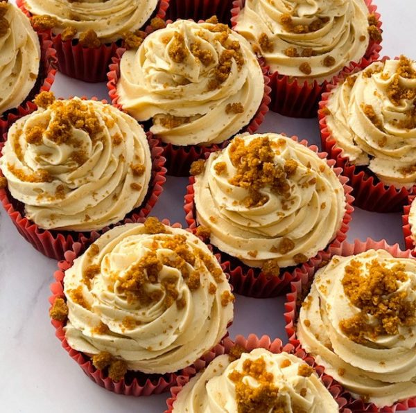 biscoff cupcake